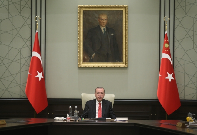 Cumhurbaşkanlığı Erdoğan açıklama yapıyor